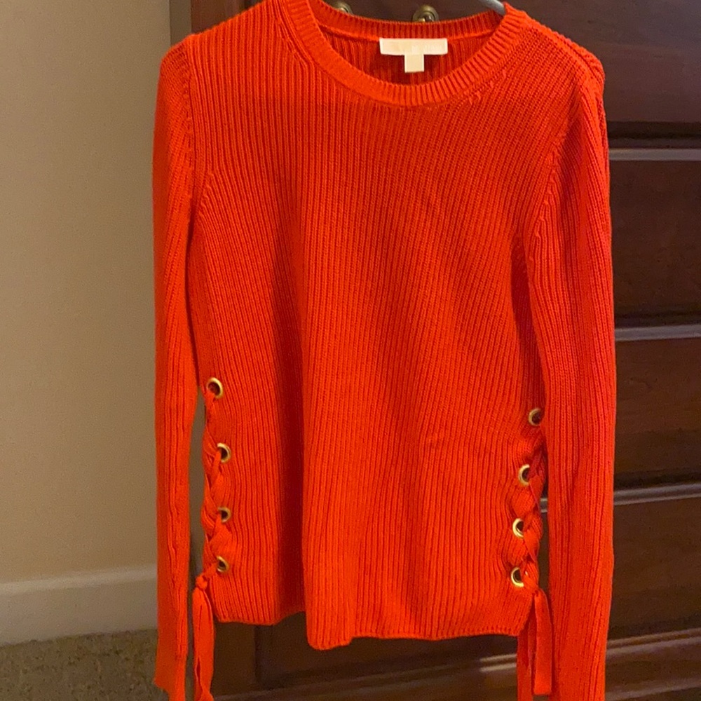 Great condition!  Fun style with ties.